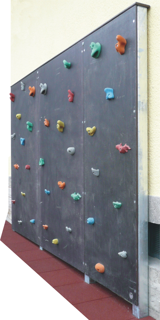 Kletterwand 125xH250cm - Ansicht 4