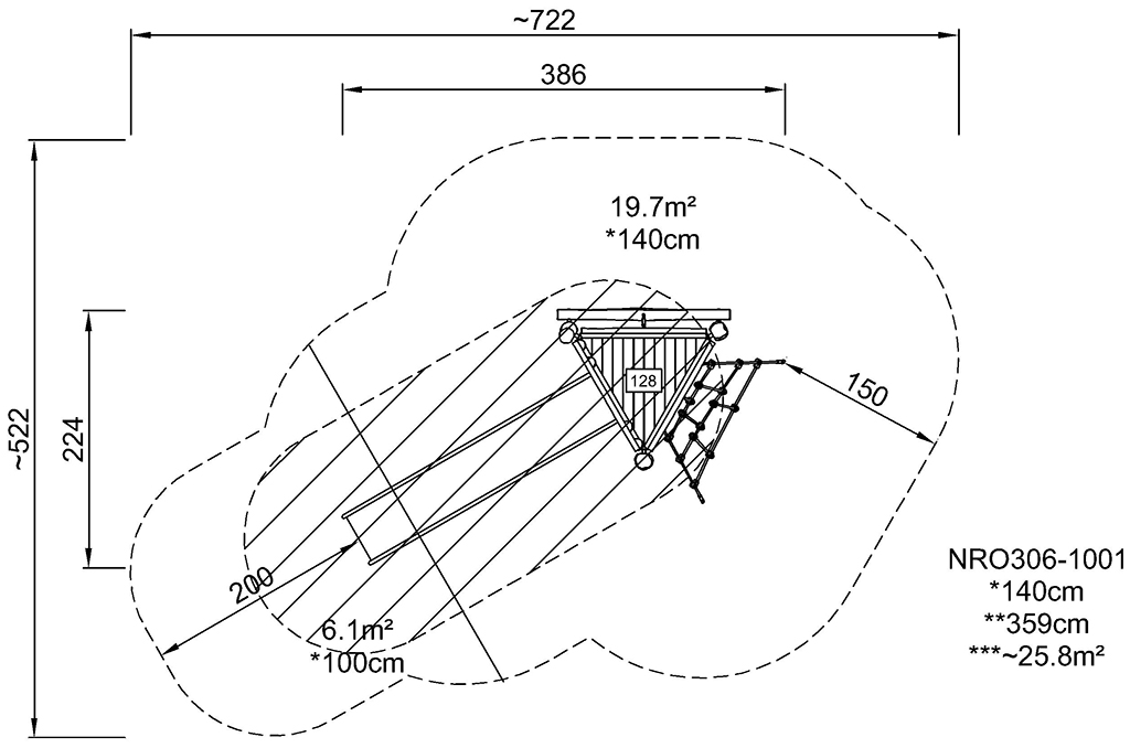 Turmrutsche, Höhe: 140 cm NRO306 Ansicht 4