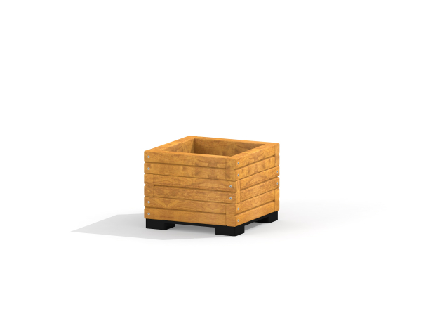 Holzblumentopf I, Larslaj