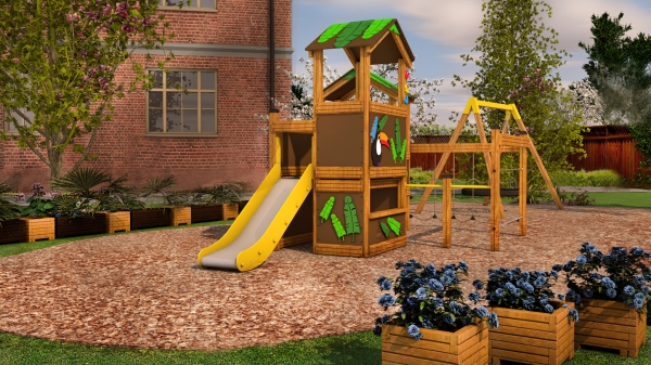 Holzblumentopf I Ansicht 3