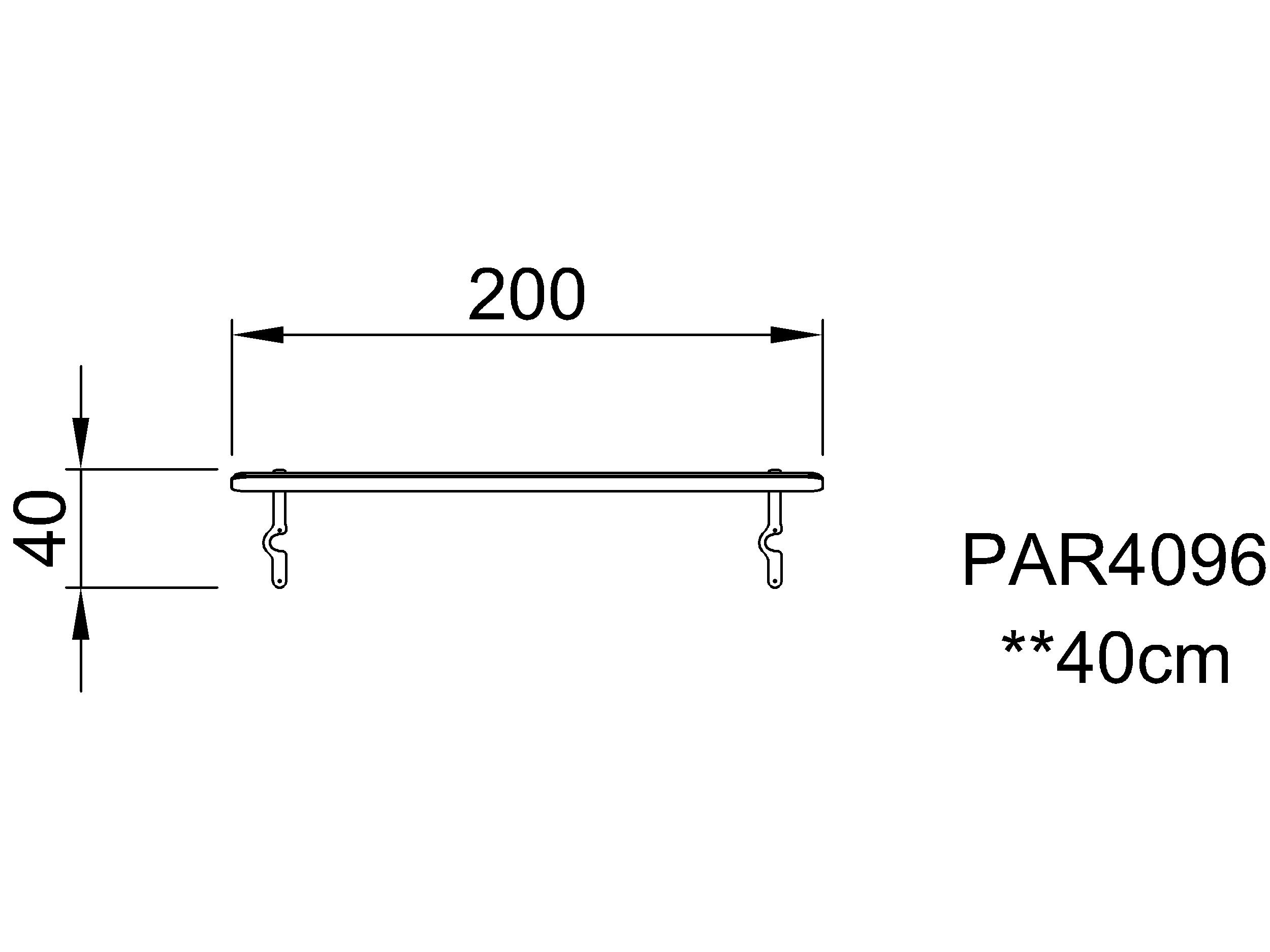 Agora Picknick Rückenlehnen-Modul - Weiss HPL PAR4096 Ansicht 3