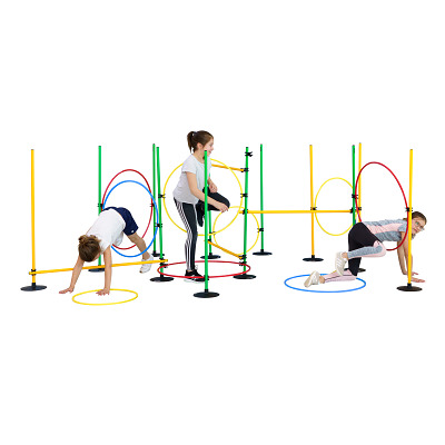 Sport-Thieme Spielparcours-Set „Kindergarten“, Sport-Thieme