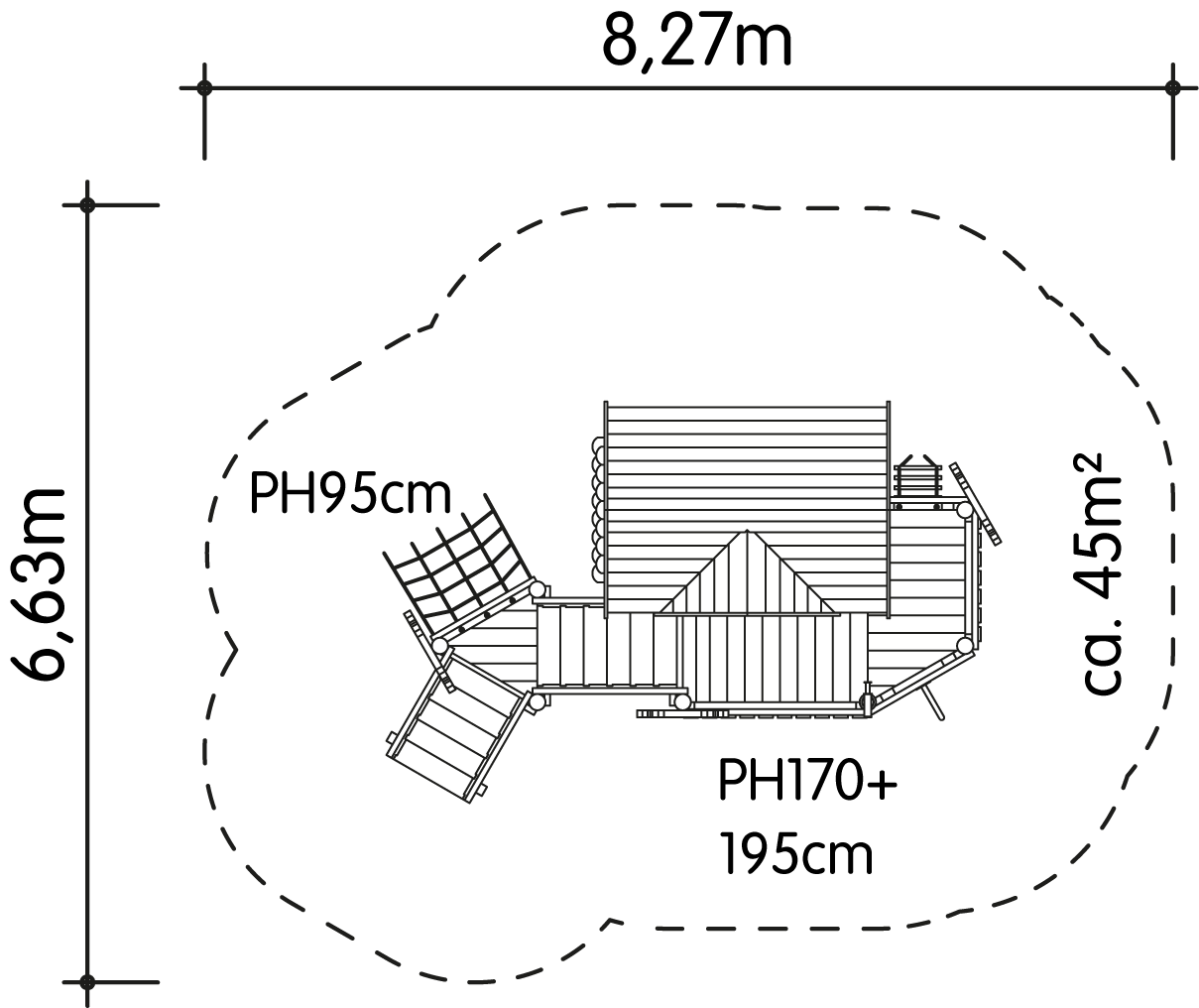 Mogli-Spielanlage Buschkamp Ansicht 5