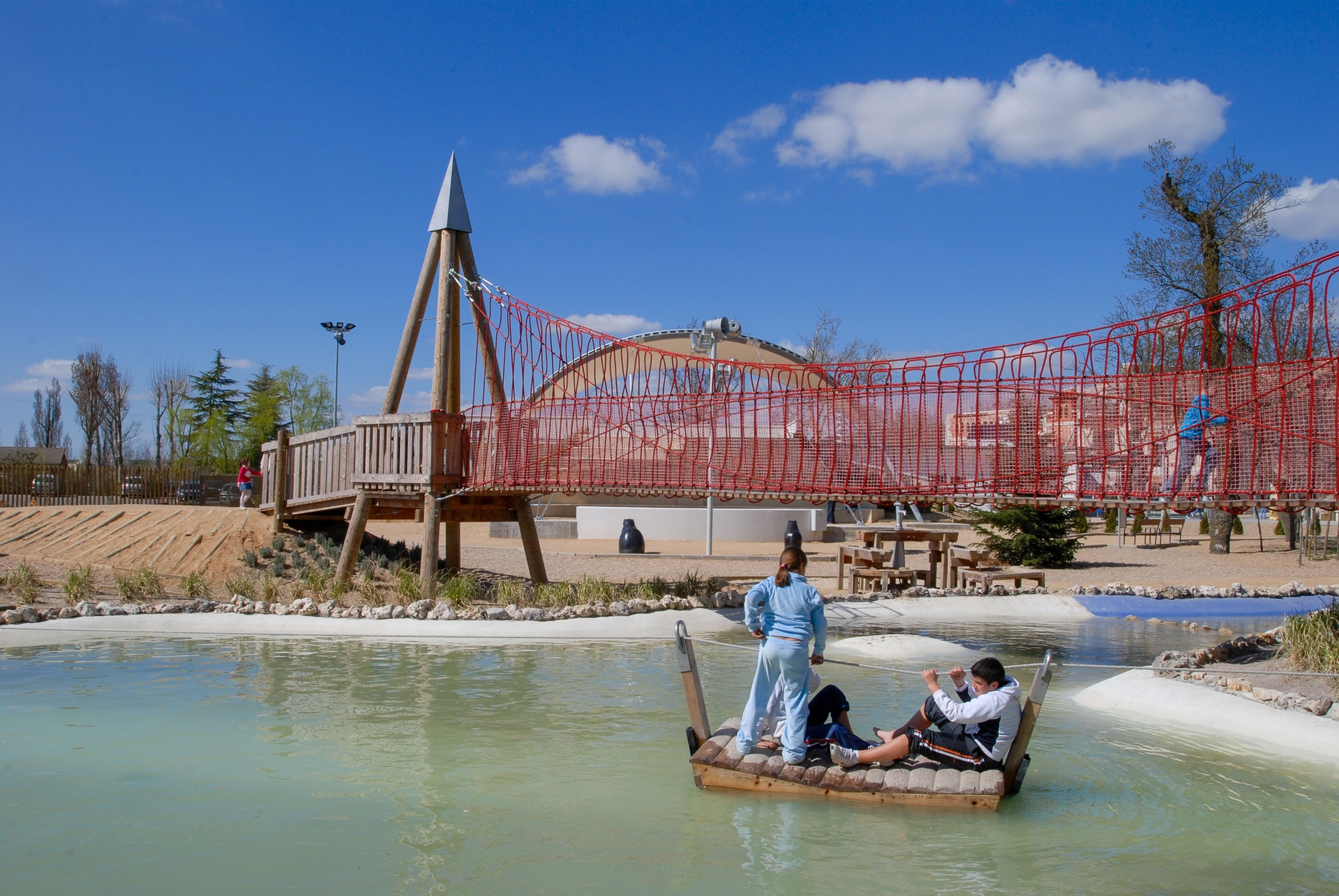 Rollstuhlhängebrücke Ansicht 5