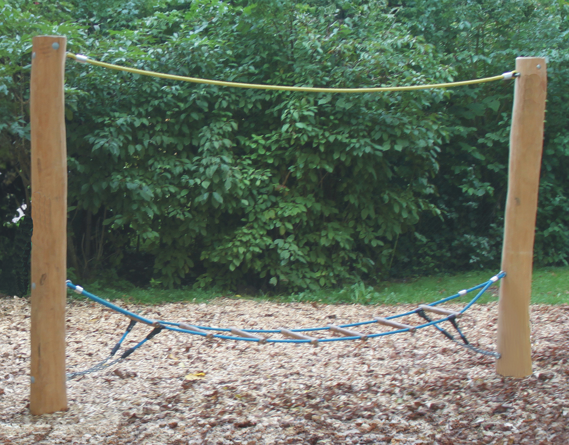 Strickleiter waagerecht 3m mit Halteseil
