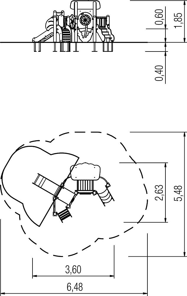 Spielanlage Sonnenbraut Ansicht 6