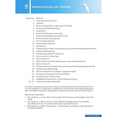 Übungskarten „Minitramp“ Ansicht 3