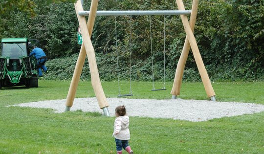 2er Schaukel 240 cm - nature