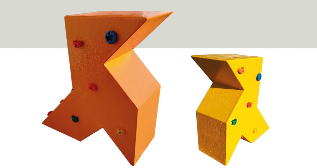 Kletterwand - Origami, Kiwi