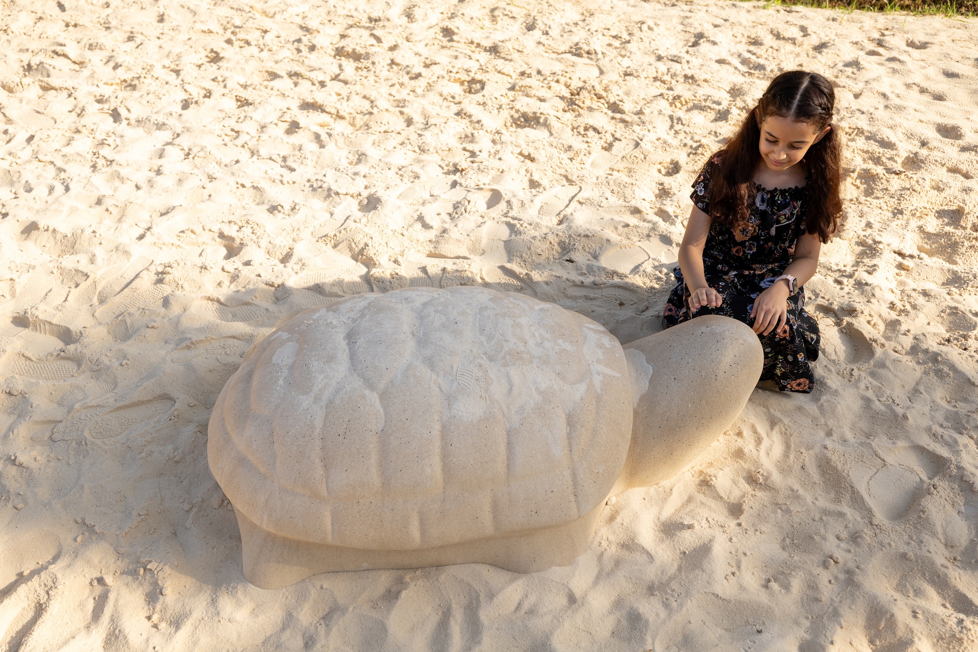 Streichelstein Schildkröte Ansicht 4