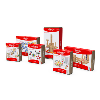 Nikitin Lernspiele-Set „Frühförderpaket N6-N11“, Sport-Thieme
