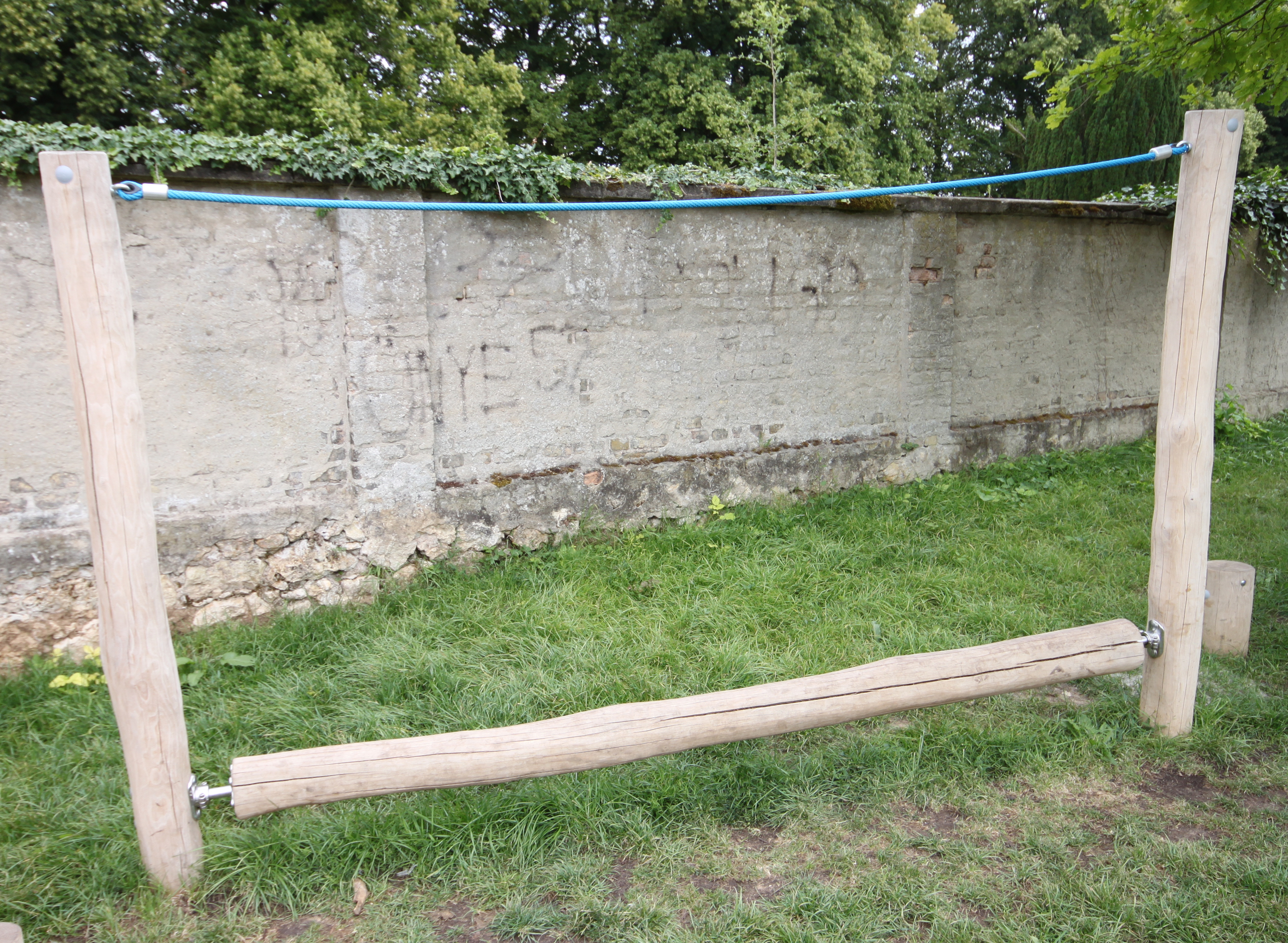 Drehbalken 3m mit Halteseil Ansicht 4