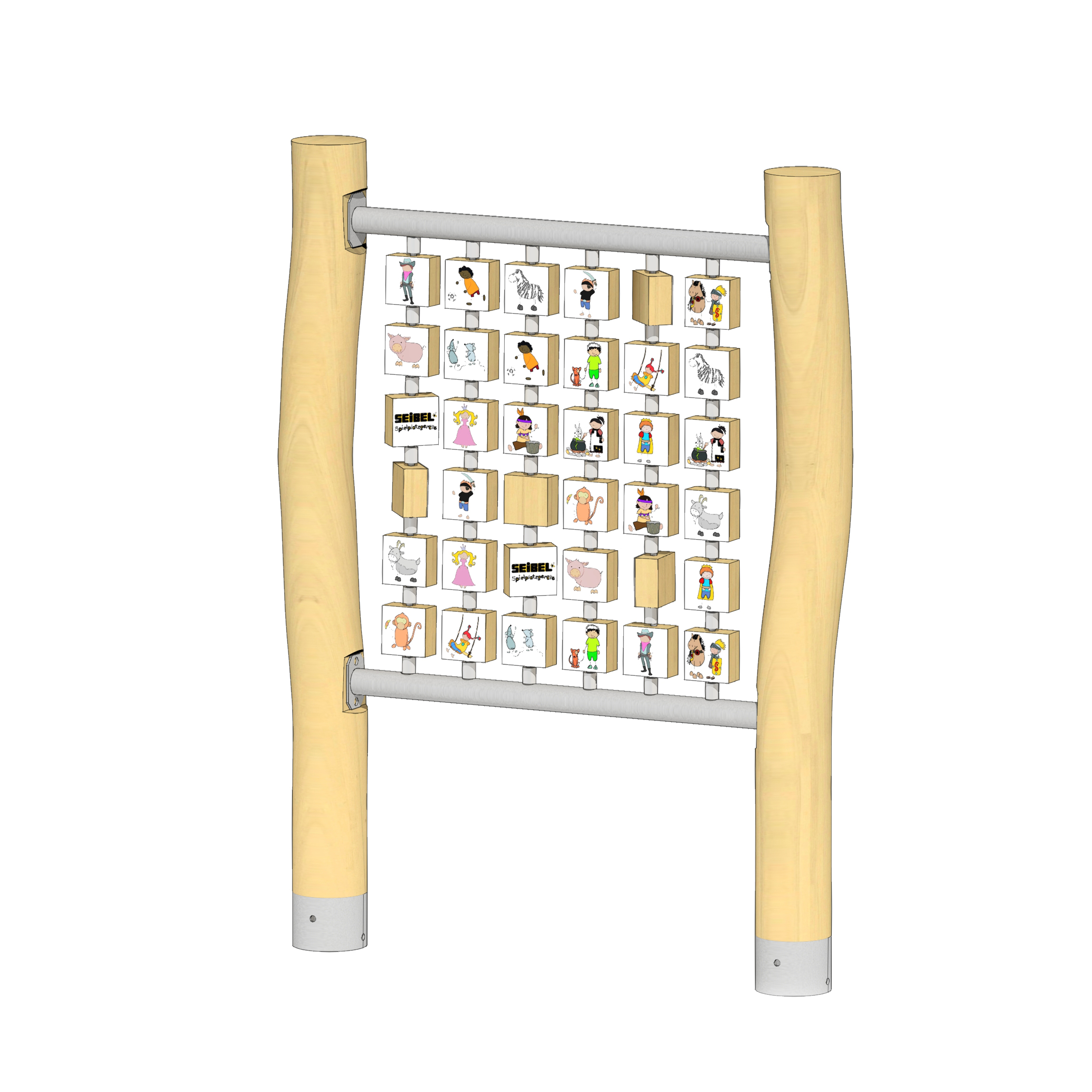 Spiel Memory SEIBEL mit 2 Pfosten