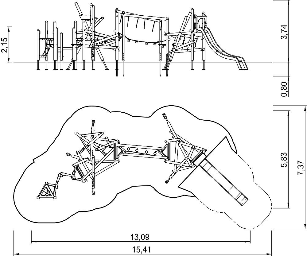 Kletterkombination Orbit, Solo Ansicht 6