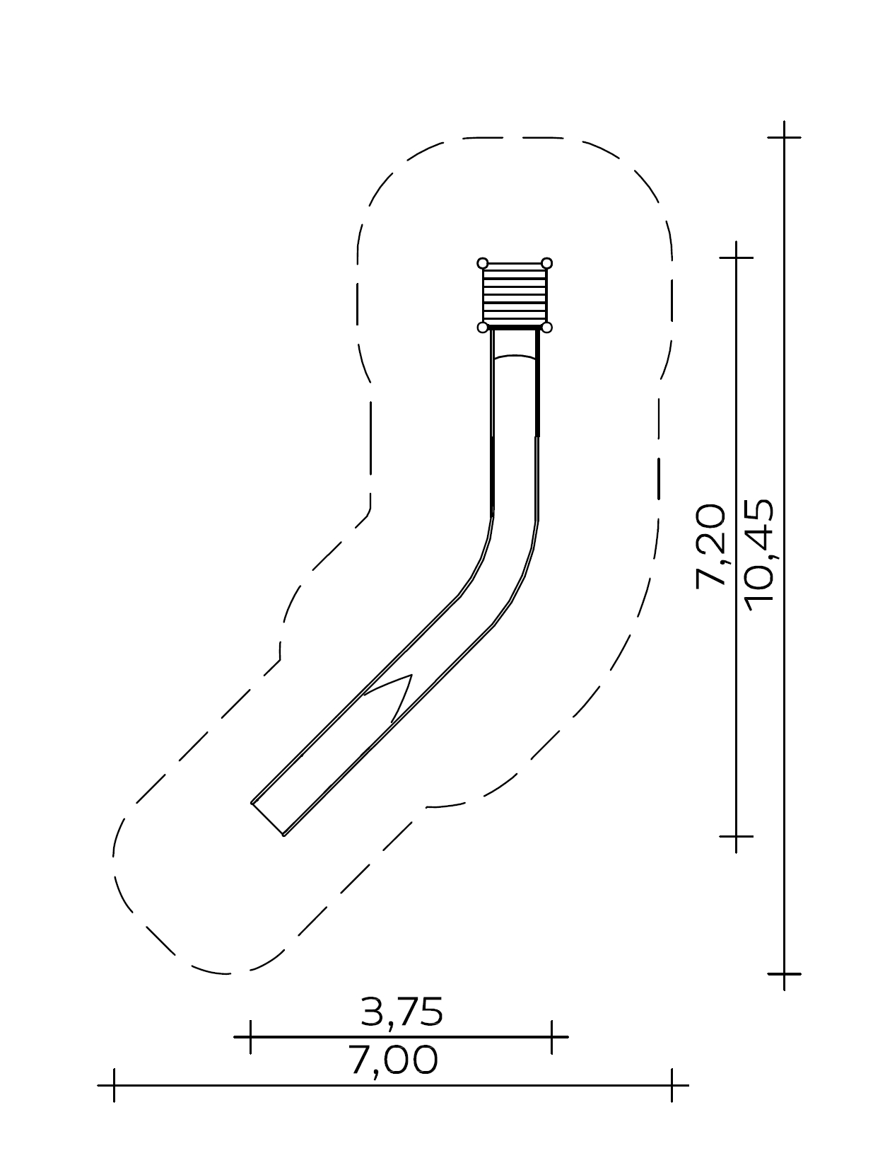 Hangrutsche (3,00) Ansicht 3