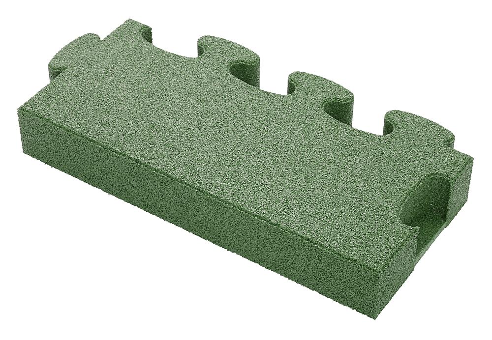Puzzle Mat 3D ® Randplatte, ohne Zwischenelement, 55x25x8 cm, eibe
