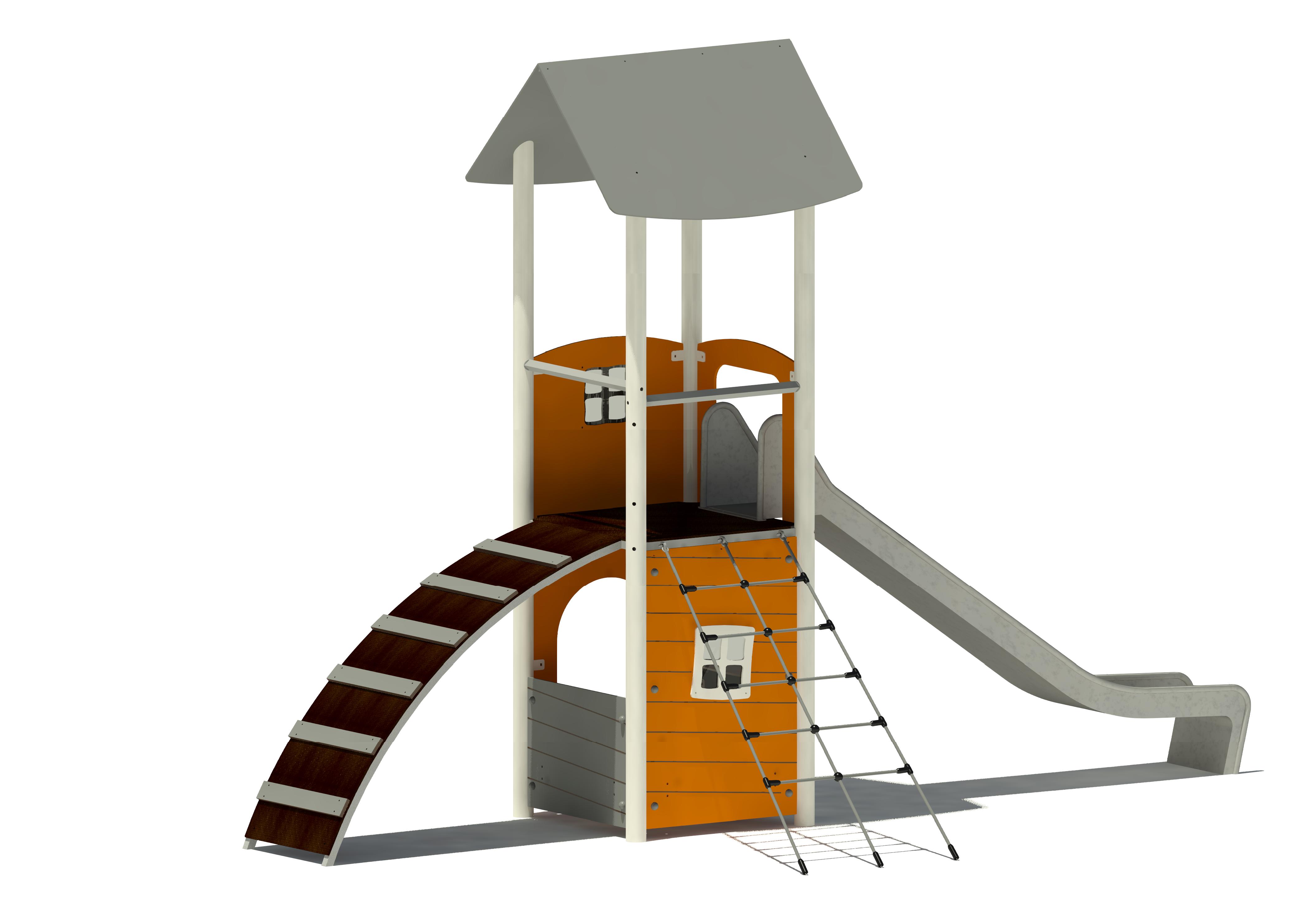 Spielturm Camillo 9015 Ansicht 3