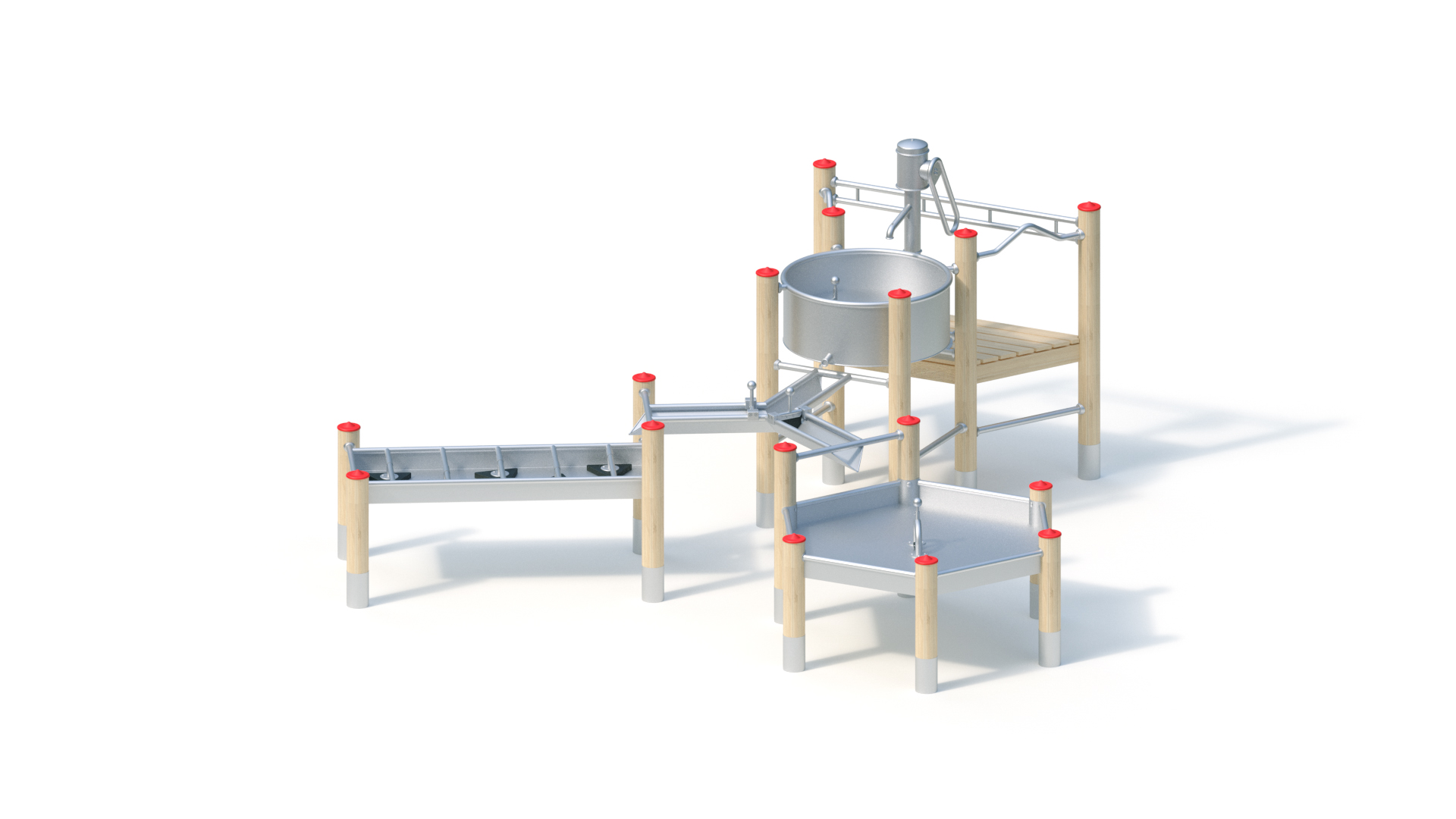 Wasserspielanlage Ansicht 2