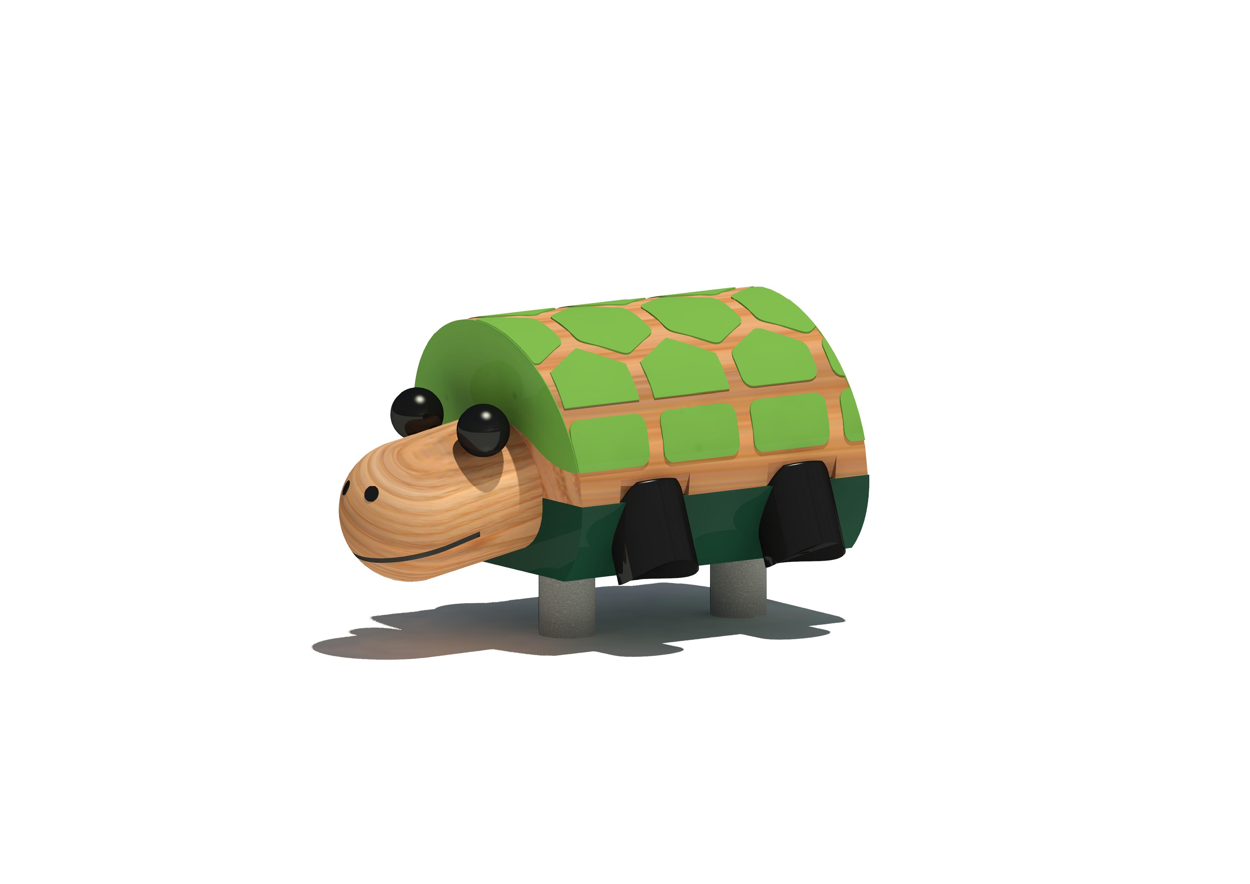 Sitztier Schildkröte 1966, Maier Spielplatzgeräte