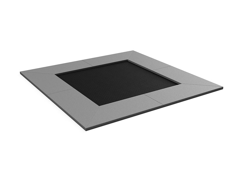 Trampolin Quadrat, Bürli