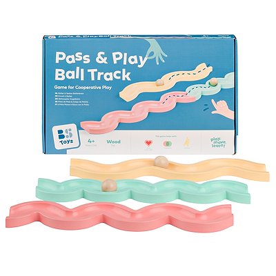 BS Toys Geschicklichkeitsspiel „Pass & Play Ball Track“, Sport-Thieme