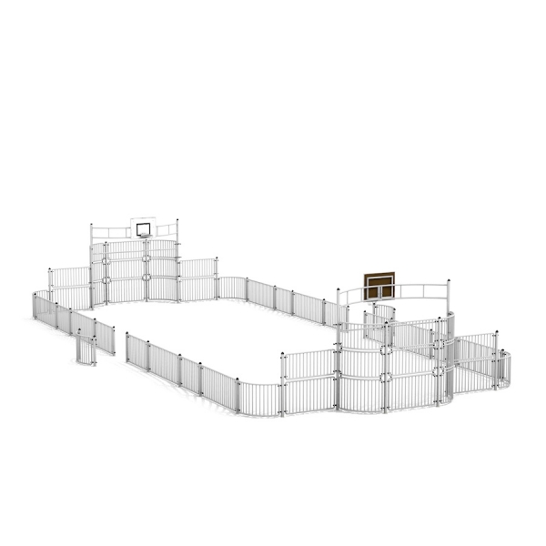 Multisport-Anlage 9x20 m Ansicht 2