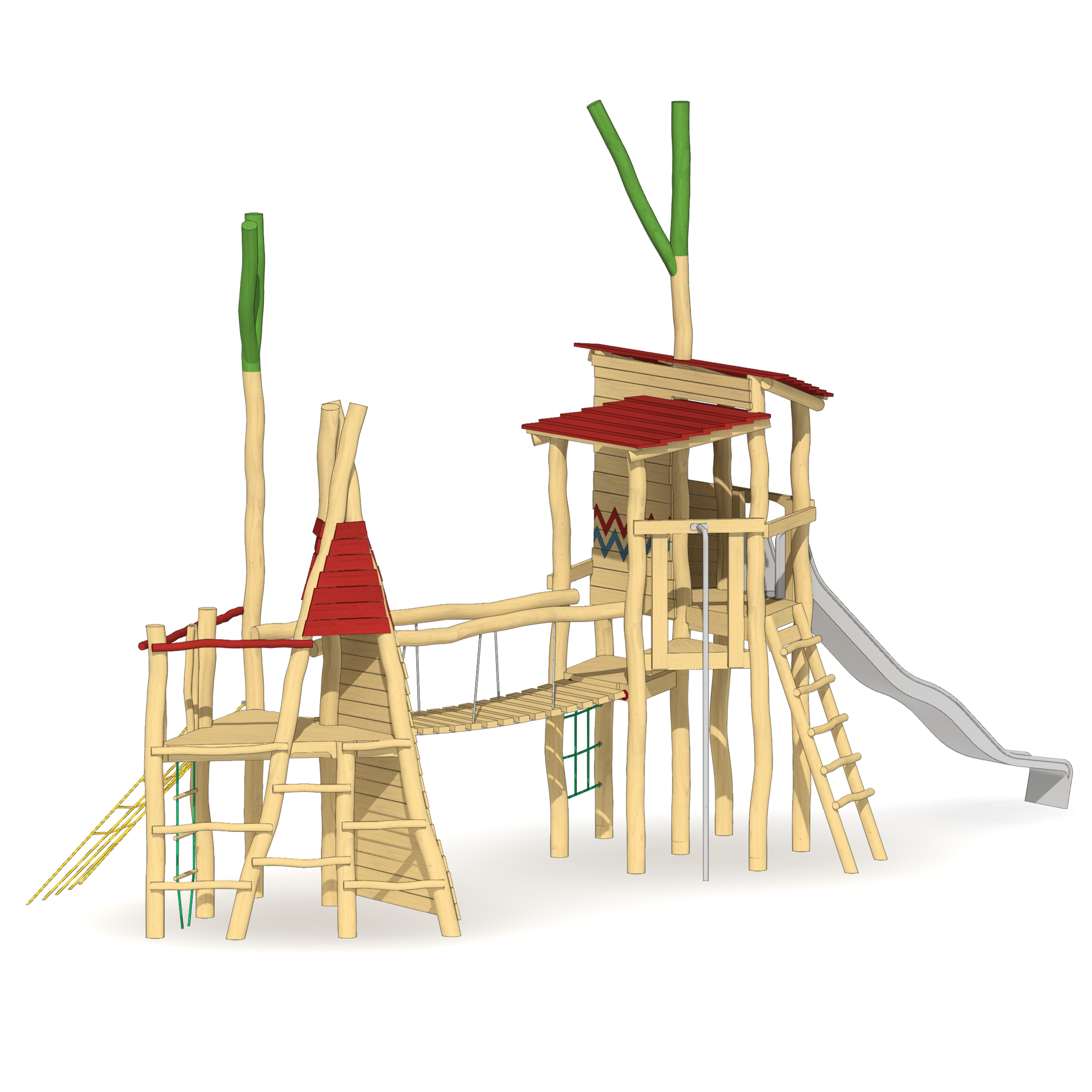 Tipi-Spielanlage Dieburg Ansicht 4