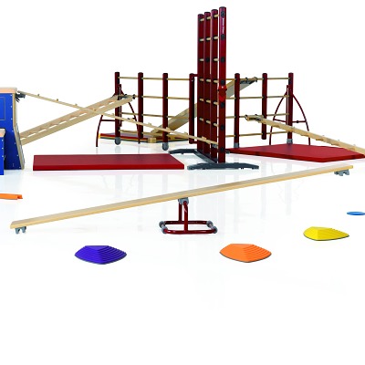 Just For Kids Wippbrett für Sprossenwand „Climbing Island“ Ansicht 3