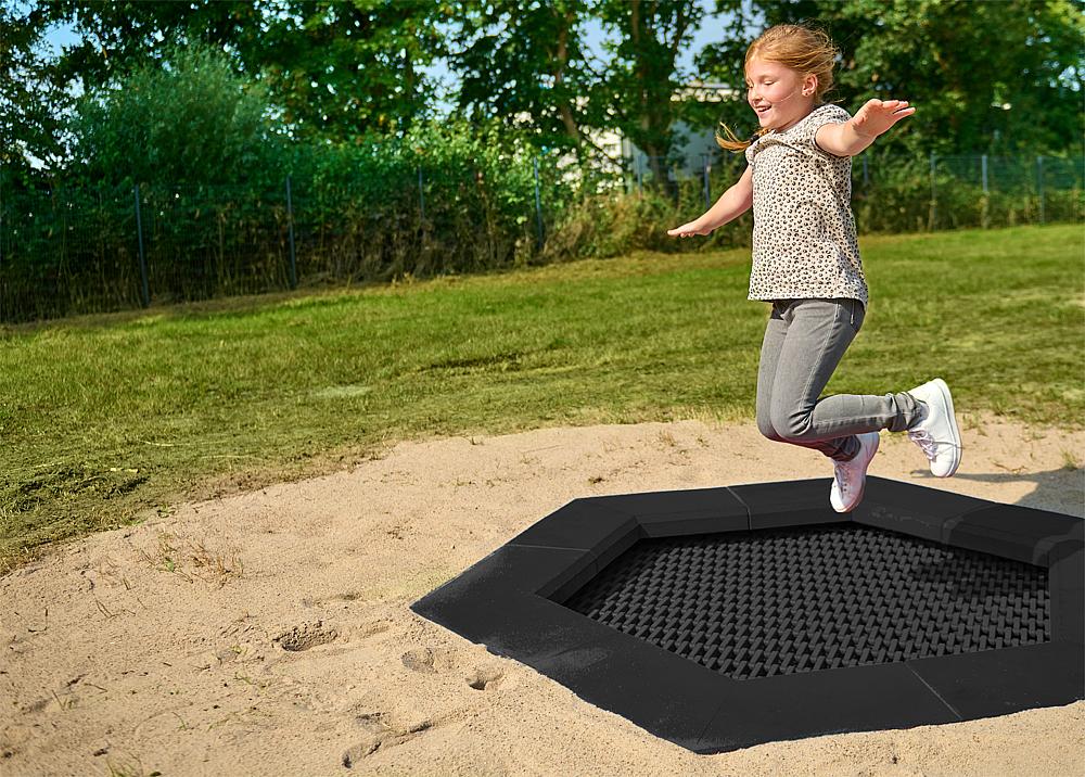 Bodentrampolin Jump 6 2,00x1,75 m Ansicht 5