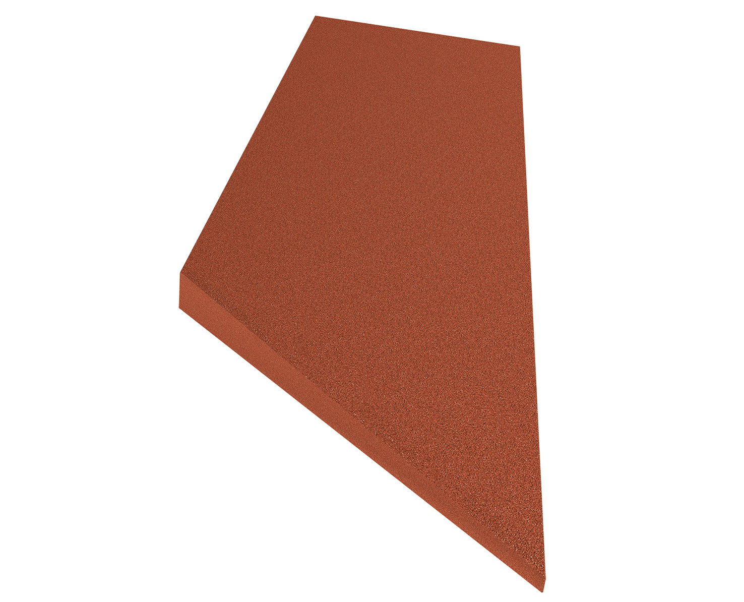 Randeckprofil links f. Fallschutzplatte 30 mm, rot