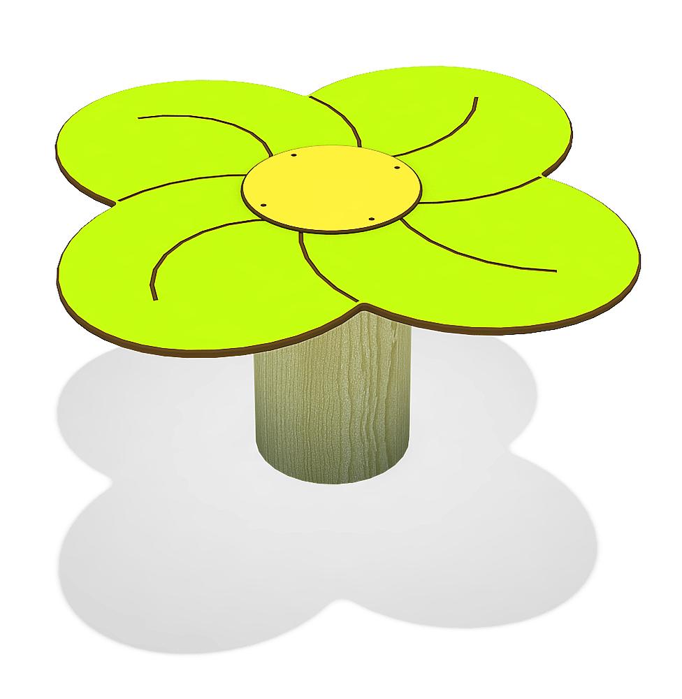 Tisch Blume Ansicht 1