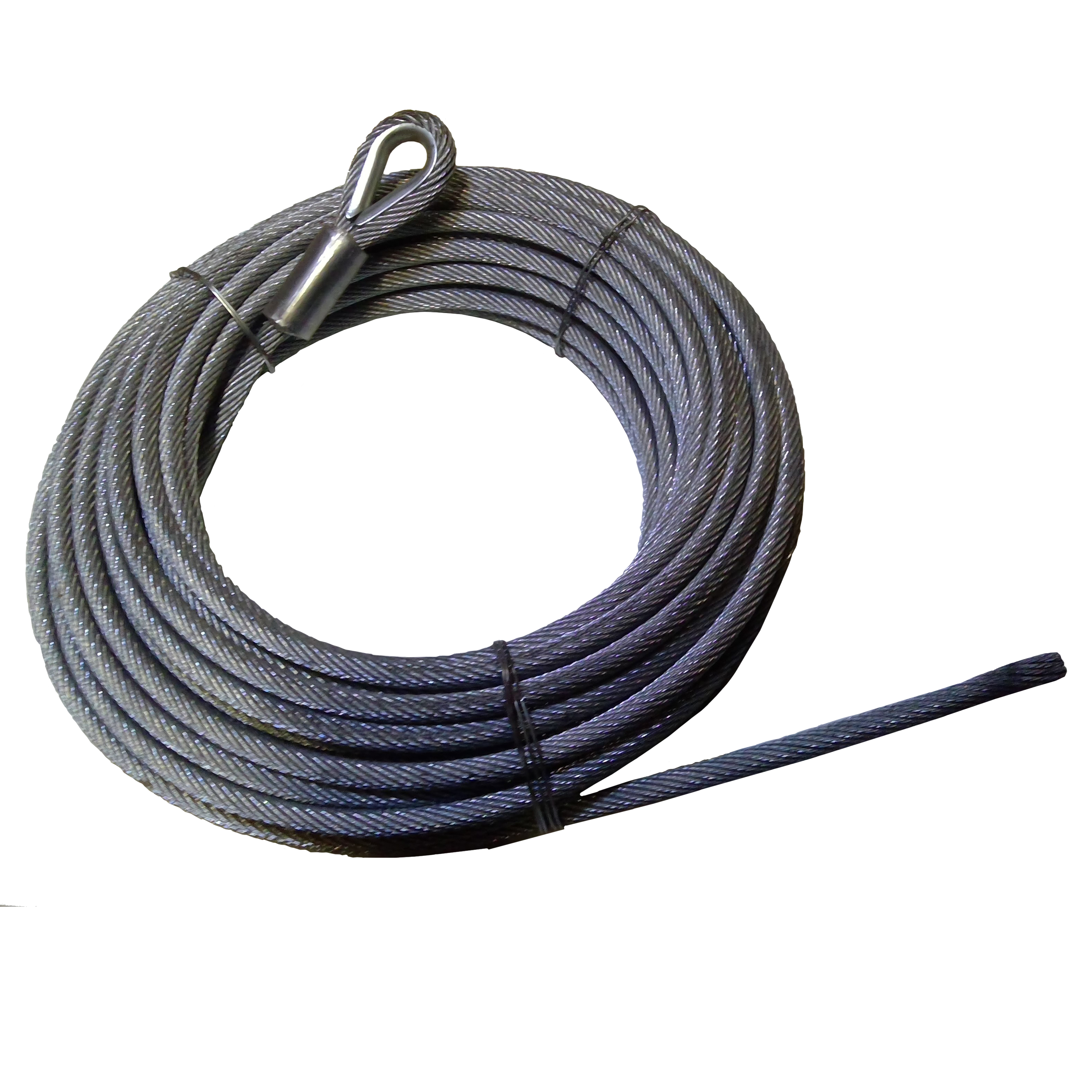 Stahlseil Ø10mm, verzinkt, 31m -