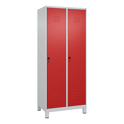 C+P Garderobenschrank „Classic Plus“, Abteilbreite 40 cm, mit Füssen, Sport-Thieme