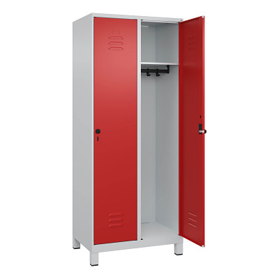 C+P Garderobenschrank „Classic Plus“, Abteilbreite 40 cm, mit Füssen Ansicht 2