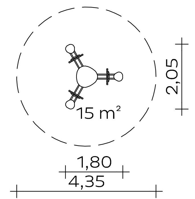 Federwippe Ansicht 3