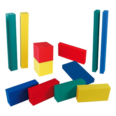 Sport-Thieme Schaumstoffbausteine-Set „Riesen-Bauklötze“, Sport-Thieme