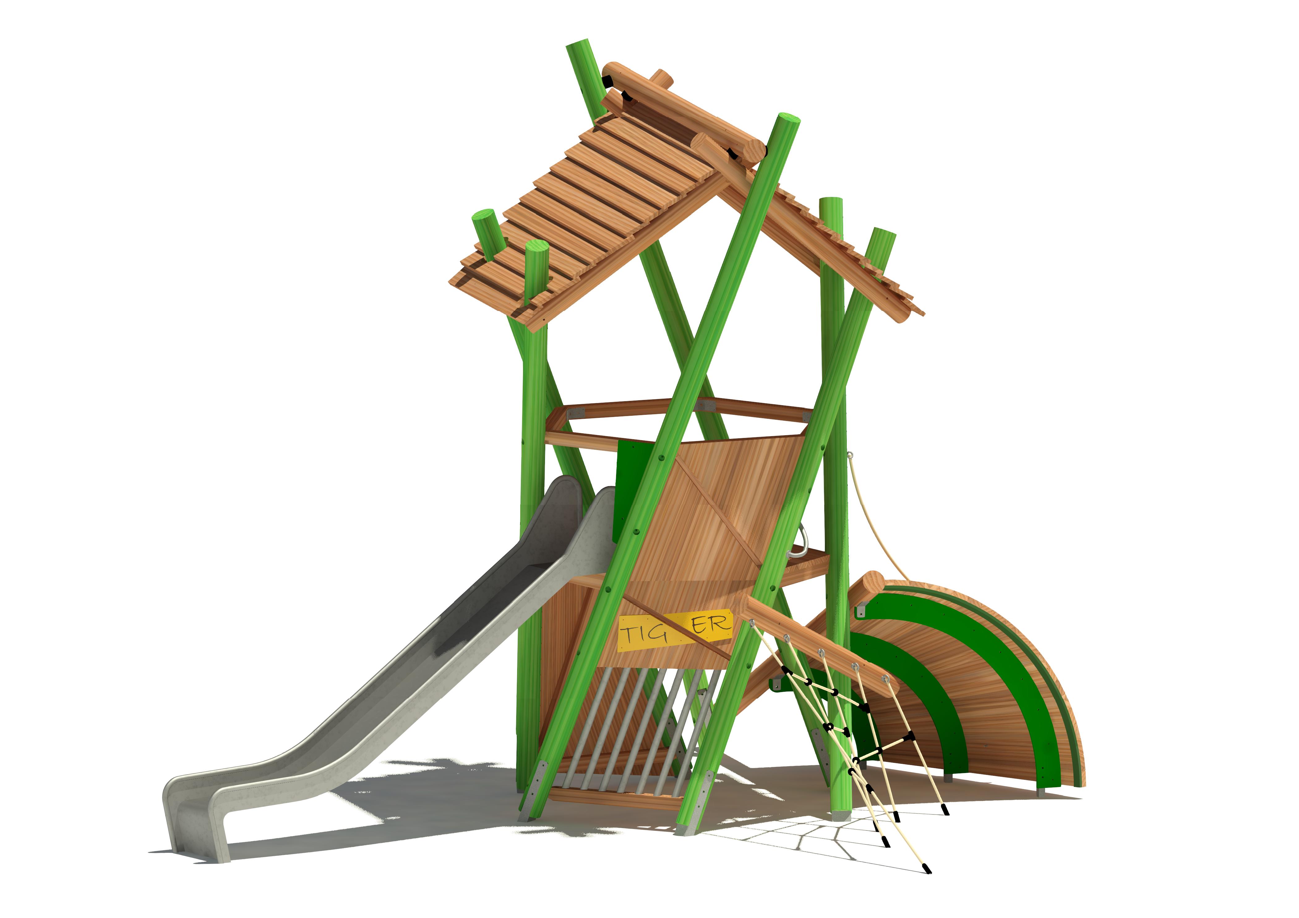 Spielturm Fiasko Safari 1601-1, Maier Spielplatzgeräte