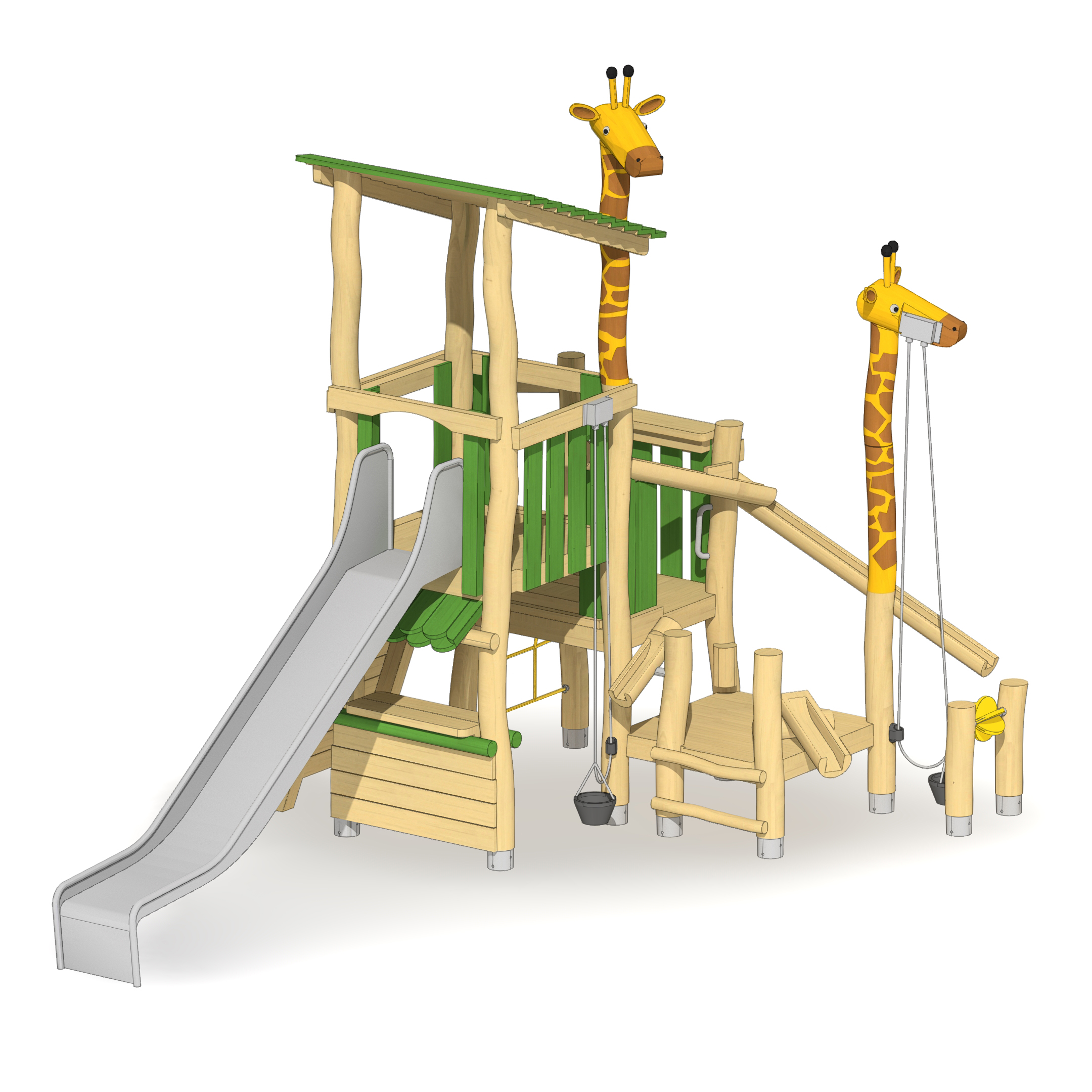Sandbaustelle Giraffenfeld