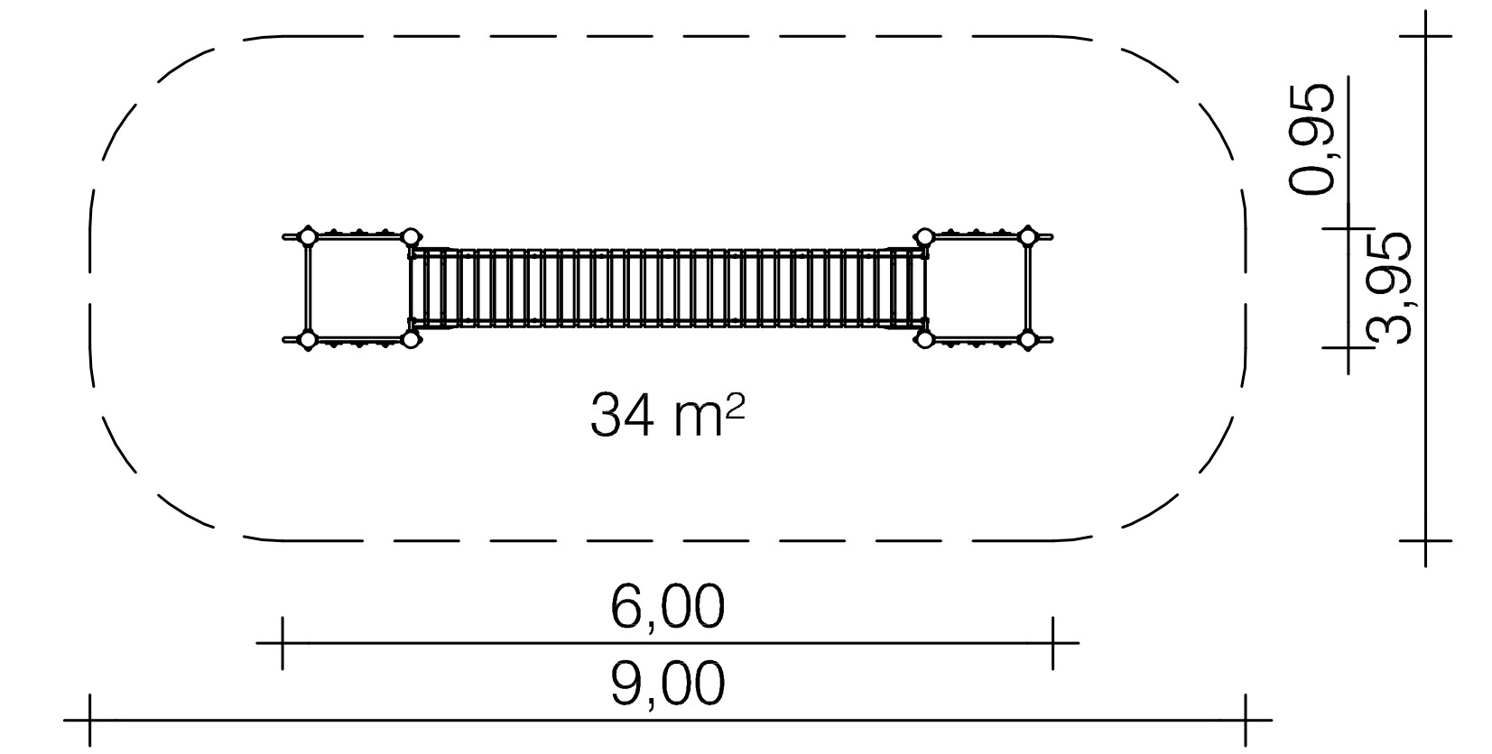 Brückenanlage Ansicht 3