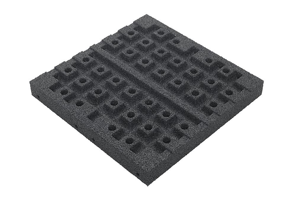 Fallschutzplatte 50x50x6 cm Ansicht 4
