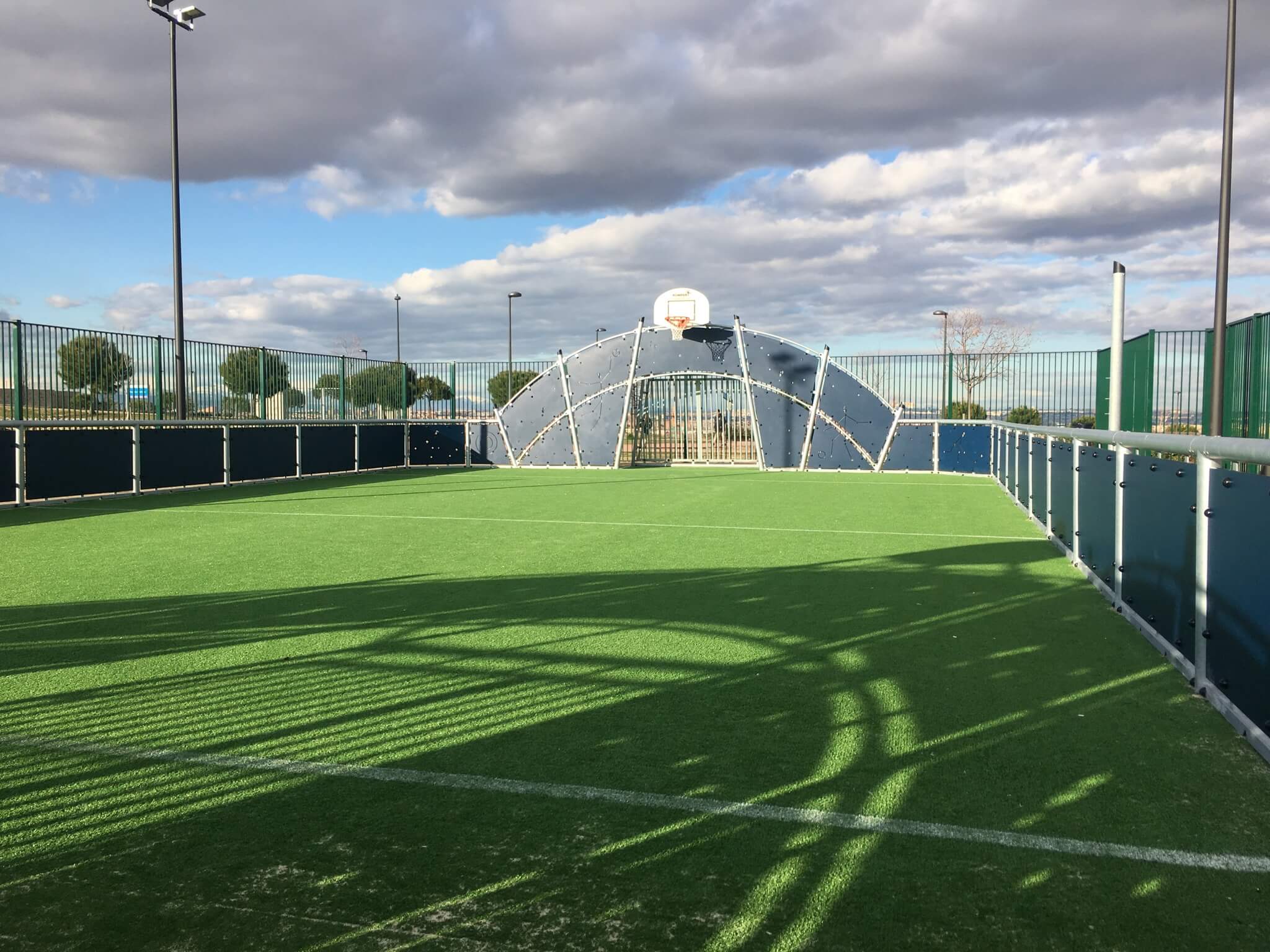 Cosmos Multisportanlage 12 x 24 m FRE2111 Ansicht 2