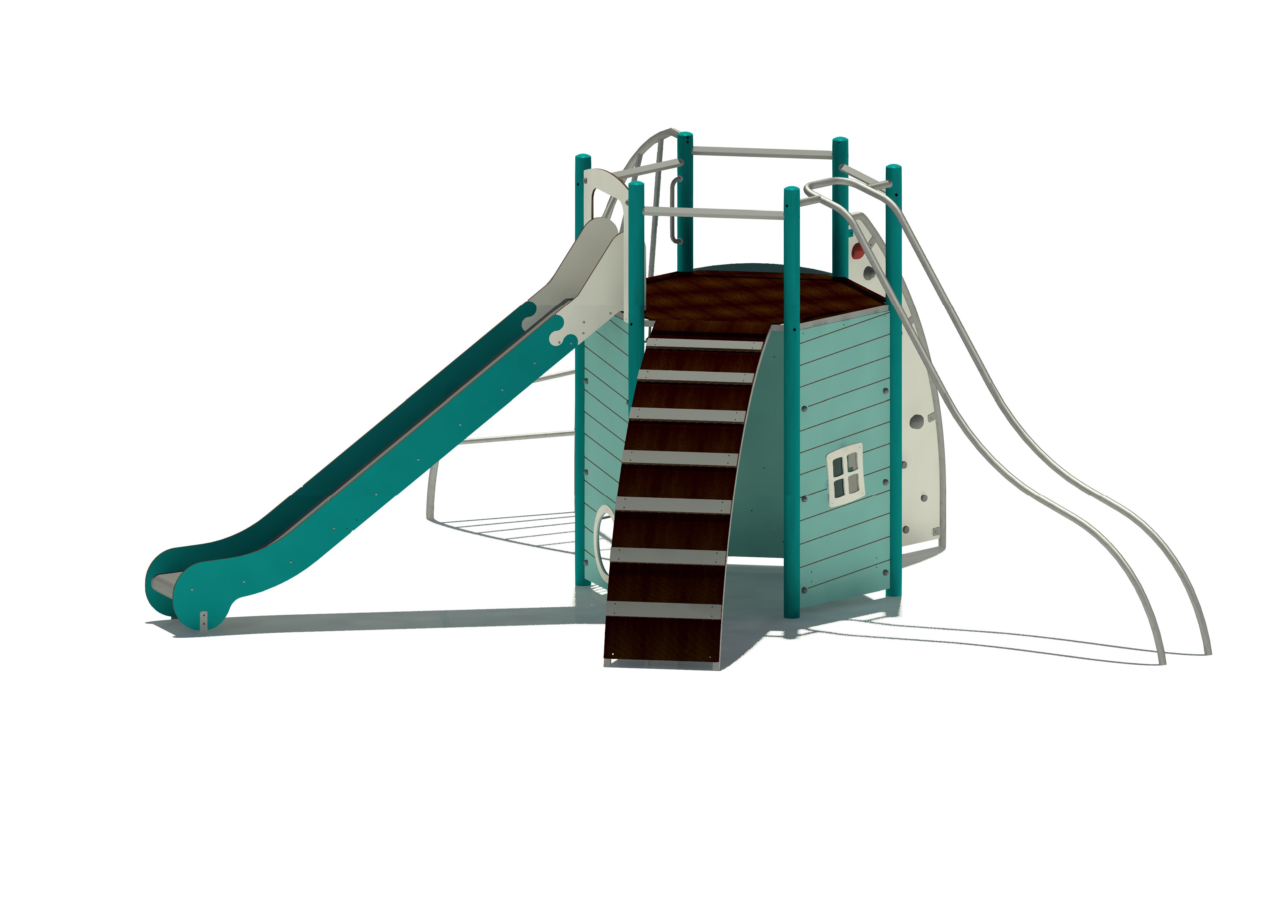 Spielturm Cristal 10100 Ansicht 5