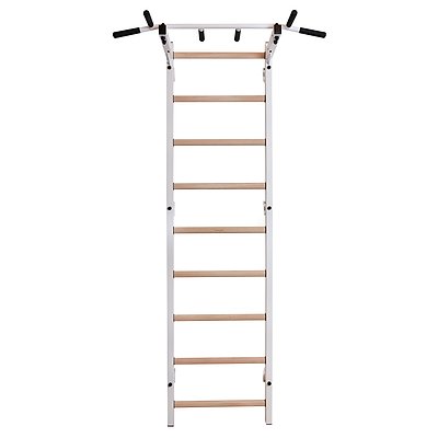 BenchK Sprossenwand Fitness-System „721“, mit fest montierter Klimmzugstange Ansicht 2