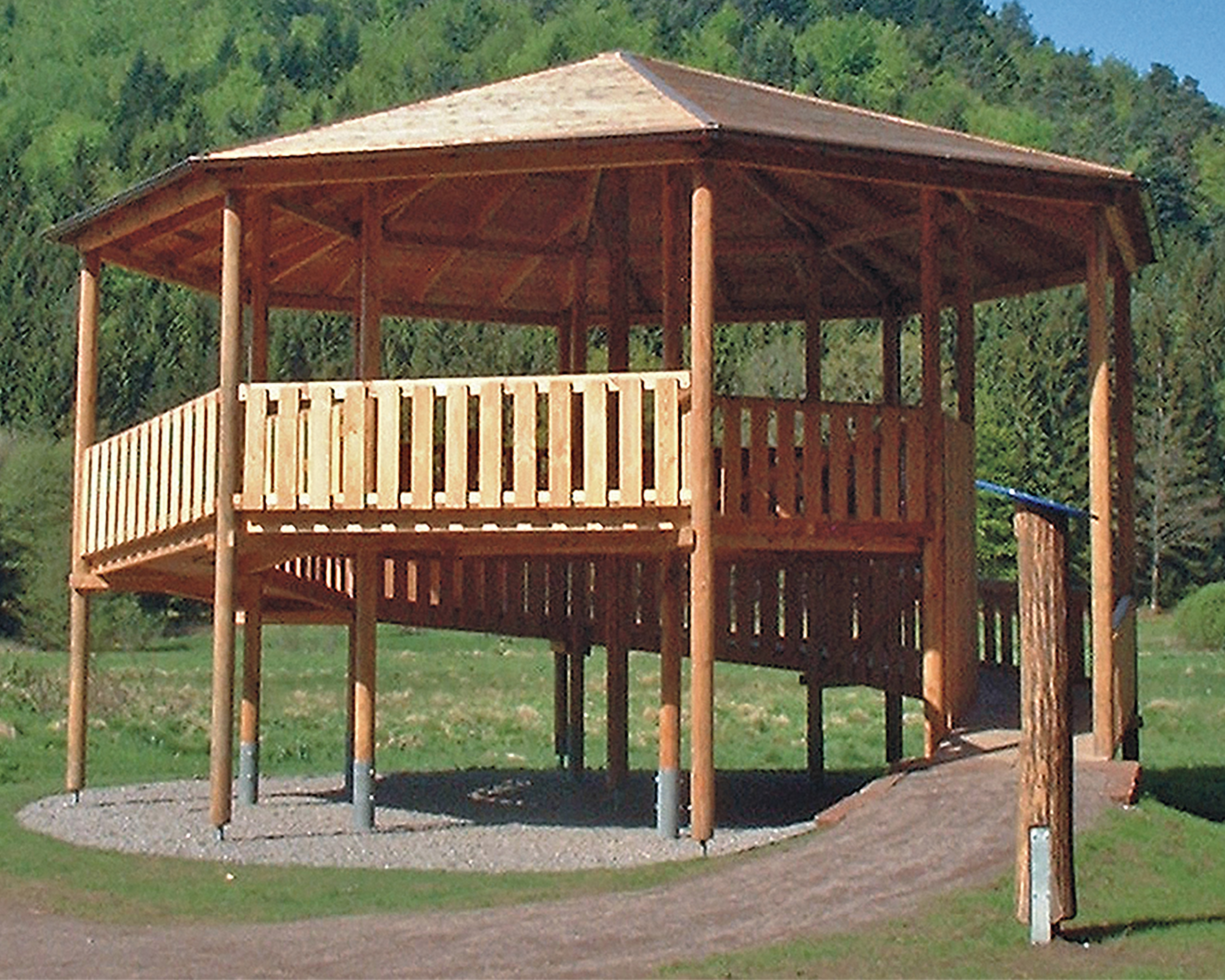 Achteckhütte Schneckenturm