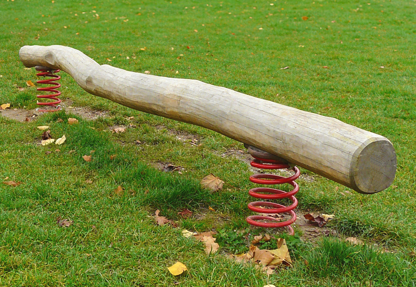 Feder-Wackelbalken