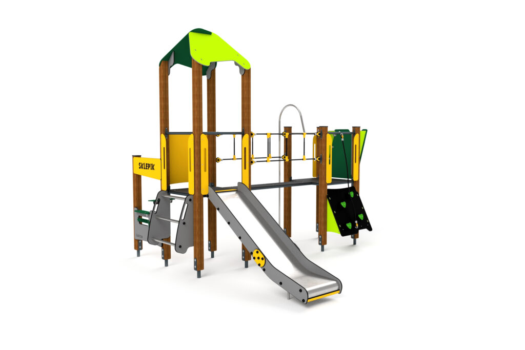 10013 Kleiner Kletterturm mit Brücke, Astrus