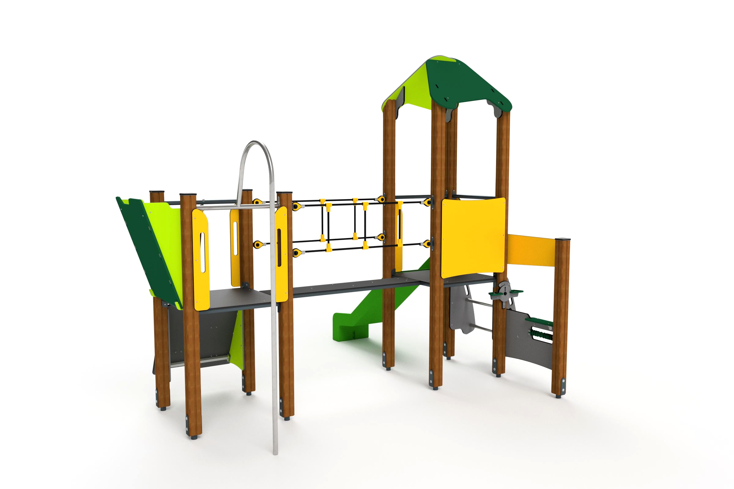 10013 Kleiner Kletterturm mit Brücke Ansicht 5