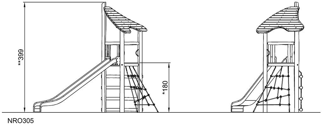 Turmrutsche, Höhe: 180 cm NRO305 Ansicht 5