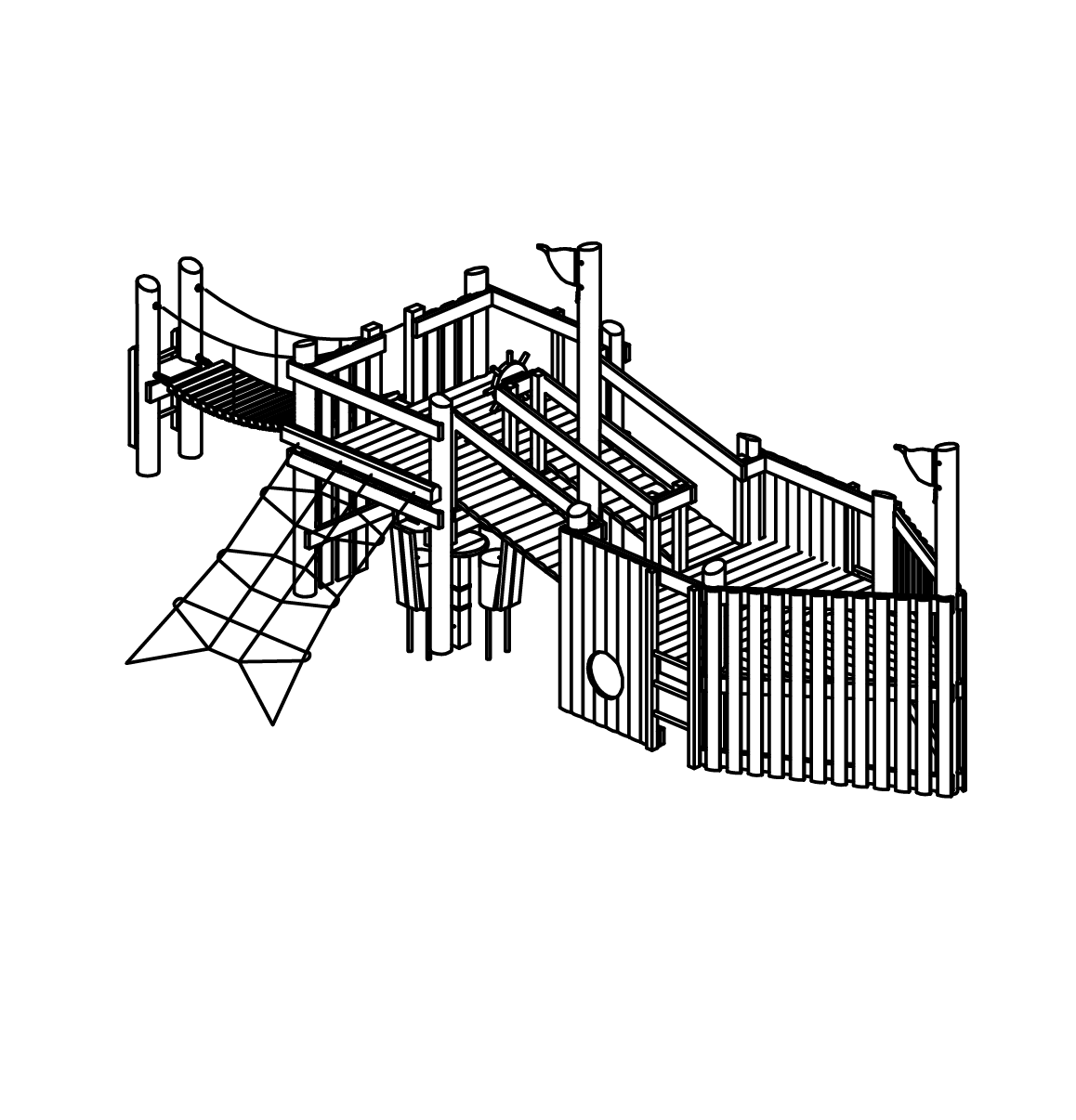 Schiff \"Kleiner Zweimaster\", Richter Spielgeräte
