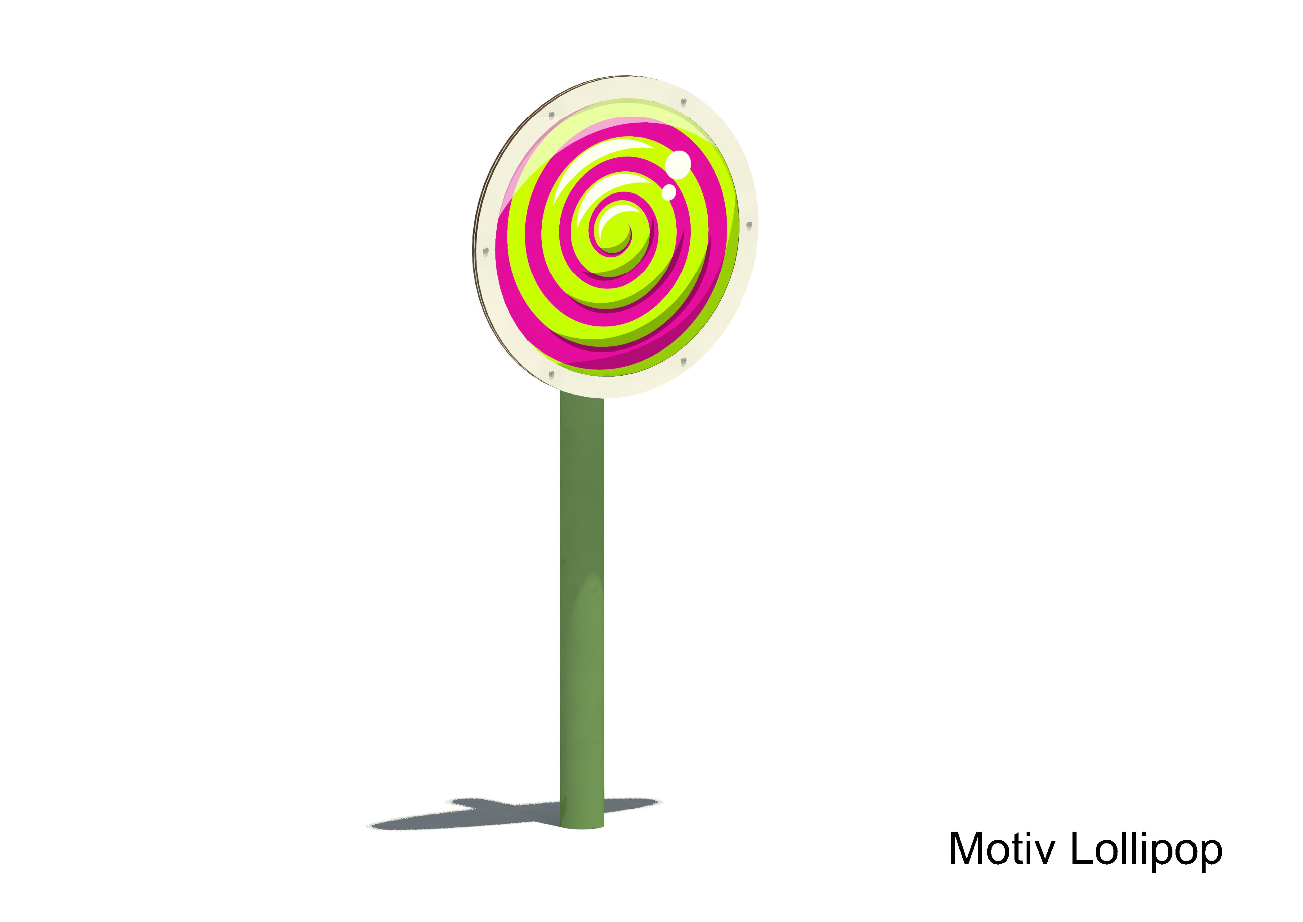 Rotierende Optikscheibe 18100, Motiv Lollipop, Maier Spielplatzgeräte